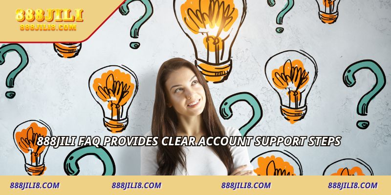 888JILI FAQ provides clear account support steps