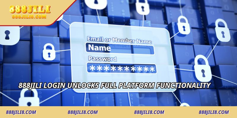 888JILI Login unlocks full platform functionality