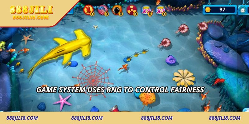 Game system uses RNG to control fairness