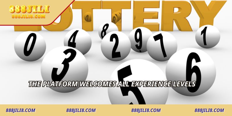 The platform welcomes all experience levels