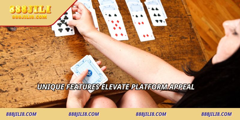 Unique features elevate platform appeal