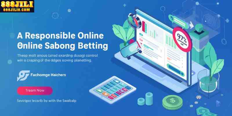 Responsible online sabong betting concept with budget control