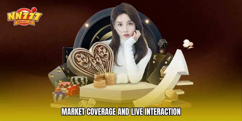Market Coverage and Live Interaction