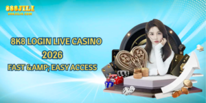 8k8 login live casino 2026 – Fast & Easy Access