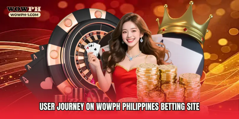 User Journey on Wowph Philippines Betting Site